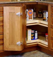 upper corner kitchen cabinet storage