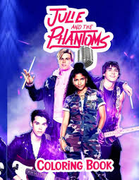 Here are some pages for you to download and color in. Julie And The Phantoms Coloring Book Julie And The Phantoms Humorous Adult Coloring Book With Julie Molina Luke Alex Reggie Wimmer Barbel 9798559258805 Amazon Com Books