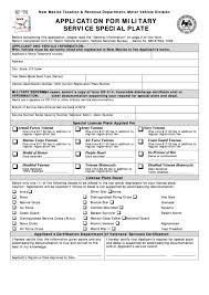 Forms which require a signature or other type of manual authentication need to be printed, signed or authenticated, then transmitted to this office. Form Mvd 10353 Application For Military Service Special Plate Printable Pdf Download