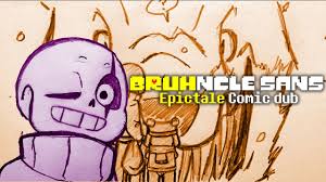 Si desean ver el primer comic de epictale, alicesword5 lo tiene traduccido al español. Bruhncle Sans Epictale Comic Dub Youtube