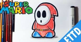How To Draw Shy Guy From Super Mario Bros Easy Things To Draw Easy Drawings Shy Guy Super Mario Bros 2, but not reappearing until super mario world 2: how to draw shy guy from super mario