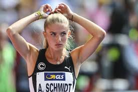 Germany's alica schmidt was left on the bench for a mixed 4x400m relay on saturday night. Interview Mit Alica Schmidt Female Athletes Athlete Track And Field