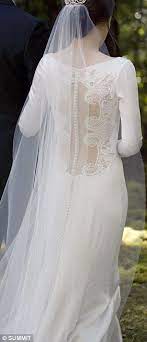 Oh Yes Vintage Style Celebrity Wedding Gowns With Sleeves Twilight Wedding Dresses Twilight Wedding Celebrity Wedding Gowns