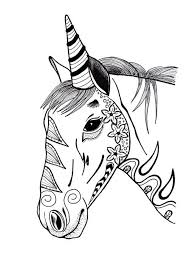 Your children can fill colors in the ribbon and unicorn. Unicorn Easy Mandala Coloring Pages Coloring And Drawing