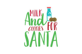 Milk & cookies for santa free svg. Milk And Cookies For Santa Svg Cut Graphic By Thelucky Creative Fabrica