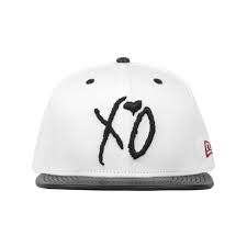 White Xo Classic Logo New Era Old School Strapback The Weeknd Classic Logo Classic New Era