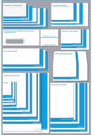 Envelope Charts Custom Printed 4 Color Envelopes
