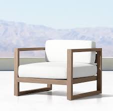 Aegean Teak Luxe Lounge Chair Outdoor Furniture Chairs Restoration Hardware Outdoor Furniture Teak Lounge Chair