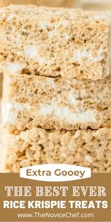The Best Rice Krispie Treats Extra Buttery Extra Marshmallow Y And Totally Delicious Plus These Ma Rice Krispie Treats Krispie Treats Recipe Rice Krispies