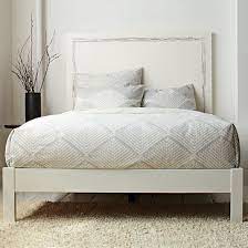 simple bed frame westelm low bed frame white bed frame simple bed frame