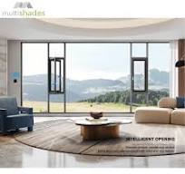 Multishades External Aluminum Window Casement Open Windows Aluminum Alloy  Windows Fixed Window Wall Modern Concise Style Windows