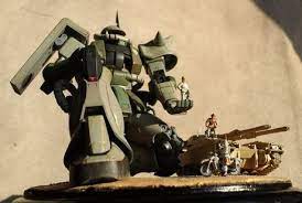セモベンテ隊 ドム ジオラマ 戦車