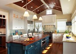 Wahson set of 4 velvet counter height barstools with back, 24 inch upholstered mid century modern counter stool for dining room, kitchen island, teal blue 4.5 out of 5 stars 16 $229.99 $ 229. Colorful Kitchen Island Ideas Eatwell101