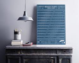 2020 Brighton And Hove Shoreham Newhaven Sussex Tide Wall Chart