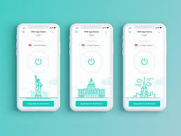 Vpn Client Mobile App Concept App Mobile App Clients