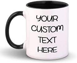 Personalized Coffee Mug Custom Text On Customized Coffee Mug Customizable Mug Funny P In 2021 Personalized Coffee Mugs Funny Personalised Gifts Personalized Coffee