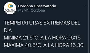 Veranito otoñal en córdoba con una máxima de 30 grados. Agobiante Dia De La Madre En Cordoba Anuncian Cambio De Tiempo Y Lluvias Eldoce Tv