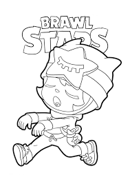 Realisthicc leon | brawl stars amino. Ausmalbilder Sandy Drucken Sie Brawl Stars Character Online