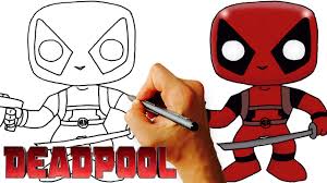 Improve your drawing skills with this. How To Draw Chibi Deadpool Step By Step Drawing Lesson