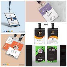 Membuat name tag menggunakan fungsi vlookup pada microsoft excel langkah pertama adalah membuat template kartu, langlah inilah cara membuat name tag, id card di ms word 2010. Download Kumpulan Template Id Card Panitia Karyawan Dll Format Word Cdr Psd Lengkap Siap Edit Kanalmu