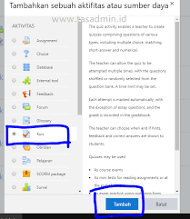 We did not find results for: Cara Cepat Buat Soal Pilihan Ganda Pada Moodle Tasadmin