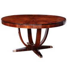 Antique walnut dining room set.9 pieces+2 leaves. Art Deco Round Dining Table Google Search Circular Dining Table Dining Table Round Dining Table