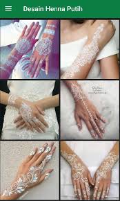 Kendi yang terlihat sederhana juga memiliki pola. Desain Henna Putih Fur Android Apk Herunterladen