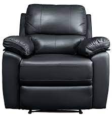 Argos Home Toby Faux Leather Manual Recliner Chair Black In 2021 Recliner Chair Leather Recliner Chair Manual Recliner Chair