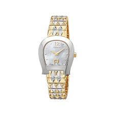 Rose gold watches, silver watches and traditional gold watches are a great place to start if you are struggling. Ladies Watch Carrara Silver Gold Multicolour Watches Women Aigner