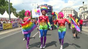 We will still be marching through central london, piccadilly circus and around trafalgar square. Austria Thousands March For Gay Pride In Vienna Explicit Video Ruptly