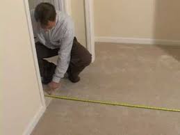 Measure room width and length lay your tape measure against the wall at one end of your room, and then extend it to the opposite wall. How To Measure Your House For Carpet Installation Youtube