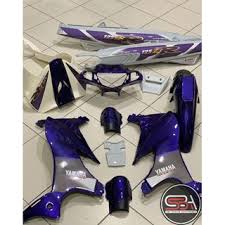 Coverset 125 biru petir/merah petir rⓜ 27 je hly stripe moritaka siap tampal spoiler. Buy Yamaha 125zr Sticker Purple Bata Moritaka Seetracker Malaysia