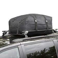 Cargo Roof Bag Water Resistant Car Top Carrier Easy To Install Soft Rooftop Luggage Carriers With Wide Straps Ample Storage Space Folds Easily Best Fo Luggage Carrier Cargo Suv Tent