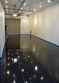 Featured here are color chip floor flake blends and base coat color combinations. Epoxy Floor Coating Logo At The Gold Silver Pawn Shop Las Vegas Nevada Concrete Decor