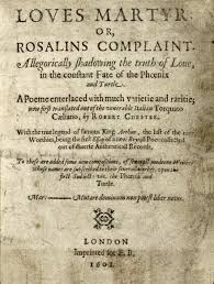 The Phoenix And The Turtle Legend Of King Martyrs Short Poems