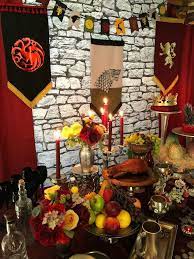 With our dinner party games, you. Game Of Thrones Dinner Party Party Ideas Photo 26 Of 39 Catch My Party Game Of Thrones Party Game Of Thrones Birthday Game Of Thrones Party Decorations