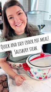 Salisbury Steak: Quick Crockpot Meal Recipe