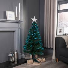 Rotating fiber optic christmas tree. 4ft Fibre Optic Rotating Pre Lit Christmas Tree