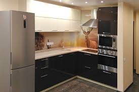 مطبخ مع المدمج في الأجهزة