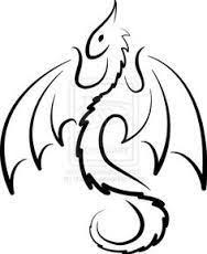 Image Result For Simple Dragon Tattoo Search Www Tumblr Com Girl With Images Dragon Tattoo Dragon Henna Dragon Tattoo Designs