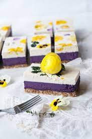 Blueberry Lemon Cheesecake Raw Vegan Grain Free Raw Vegan Desserts Raw Cheesecake Raw Desserts