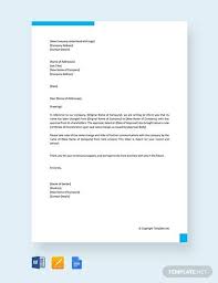 Letter format to inform change of bank account [this is a sample letter to employer for informing change of bank account for some particular reason. Free 8 Sample Business Name Change Letter Templates In Ms Word Pdf Google Docs Pages