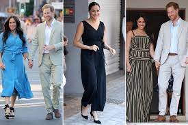 The duke and duchess of sussex can be seen waving to car passengers and helping children with their backpacks in a new video of their first charity outing since lockdown. Meghan Ducesa De Sussex A Promovat Brandurile De News Ro