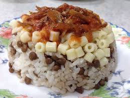 How To Cook Egyptian Koshari Recipe Cooking Vegan Dishes Koshari Recipe
