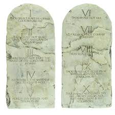 Check spelling or type a new query. 10 Ten Commandments Tablets Cast Stone Tablet Set Christian Gift Home Wall Decor Walmart Com Walmart Com