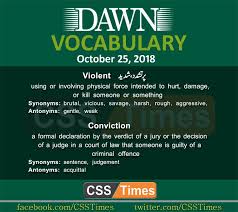 6 riot at the u.s. Daily Dawn Vocabulary With Urdu Meaning 25 October 2018 Vocabulary Daily Vocabulary Meant To Be