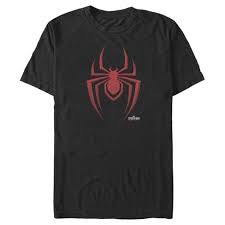 Miles morales' comes out for the ps4/ps5 and i couldn't be more excited. Men S Marvel Spider Man Miles Morales Spider Logo T Shirt Target