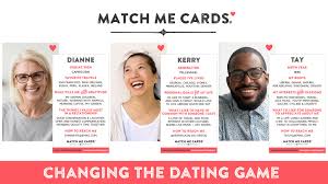 The claim of online dating sites is that you'll be able to find the love of your life, or at least improve your dating life by using their service. Match Me Cards An Alternative To Online Dating By Erica Kickstarter