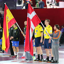 Once we were brutal vikings. The Final Result Spain 25 24 Denmark Photos Of Denmark Vs Spain Match At Lusail Multipurpose Hall On The 28th Of January ØµÙˆØ± Ù…Ù† Ù… Denmark Fun Fun Slide