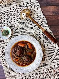 紅酒燉牛尾red wine braised oxtail 壓力鍋 烤箱 瓦斯爐三種做法 recipe braised oxtail stuffed peppers braised